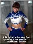 Naughty Niki Flynn cheerleader