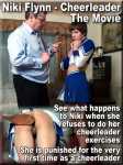 Niki Flynn gets paddled